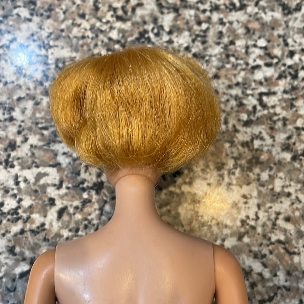 1960s vintage platinum blonde, Barbie doll / beautiful brocade 2 piece outfit - Picture 11 of 13